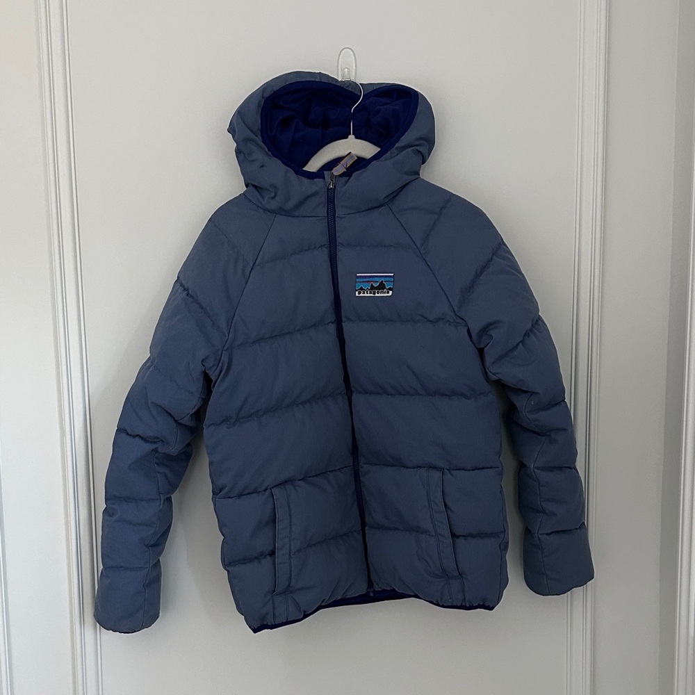 Patagonia Cotton Down Hooded Jacket